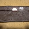 Handmade Black & Silver Clutch with Rose Gold Clasp # 43