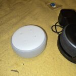 Amazon White Echo Dot Barely Used
